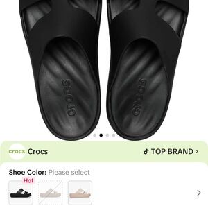 Crocs Black Women's Sandals